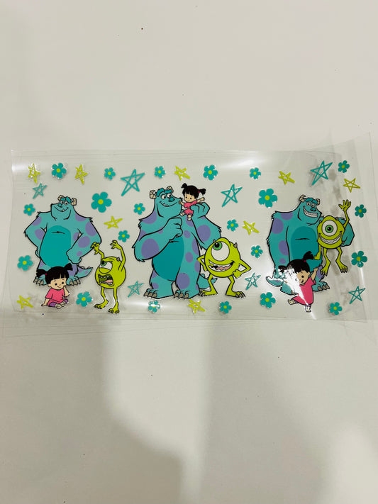 2463-Blue Monster & Girl