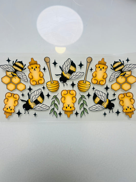 3060-Bees & Honeycomb