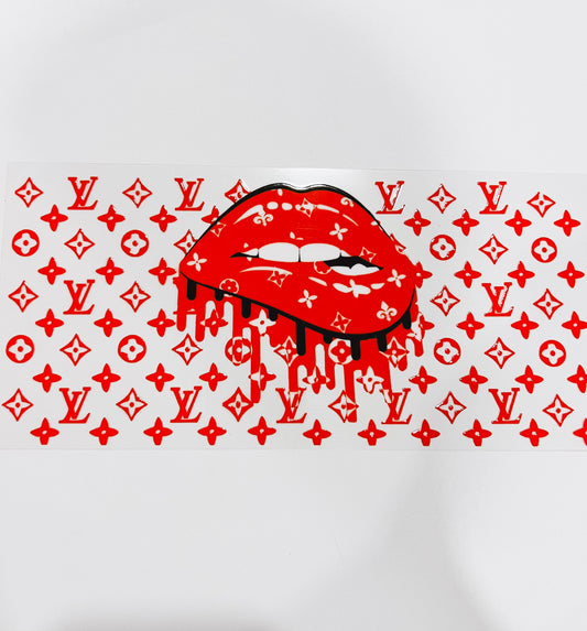 2872-Red Designer Lips