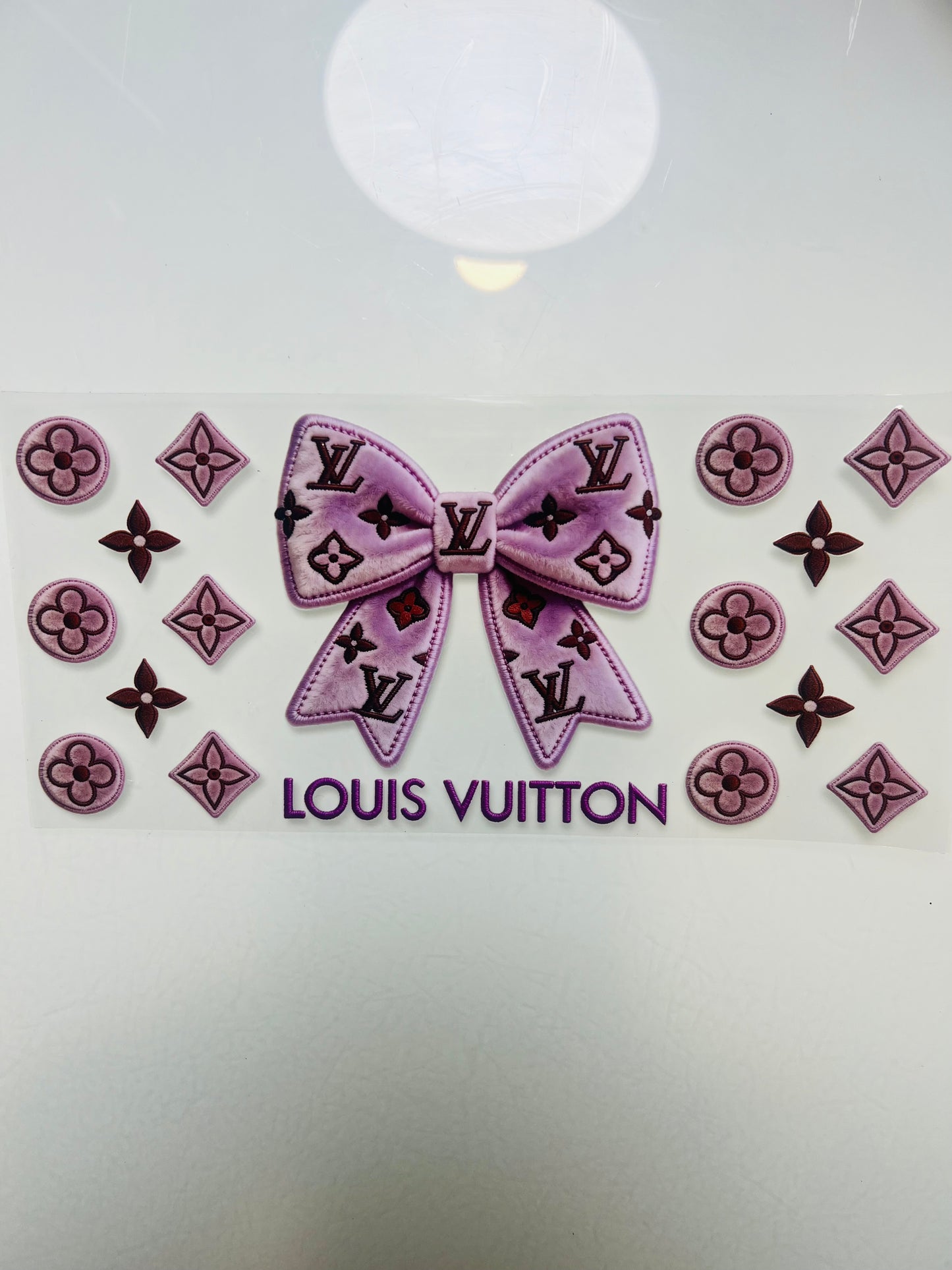 3031-Purple Designer Bow