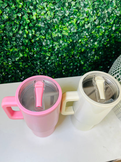 20oz Stainless Steel Flip Straw