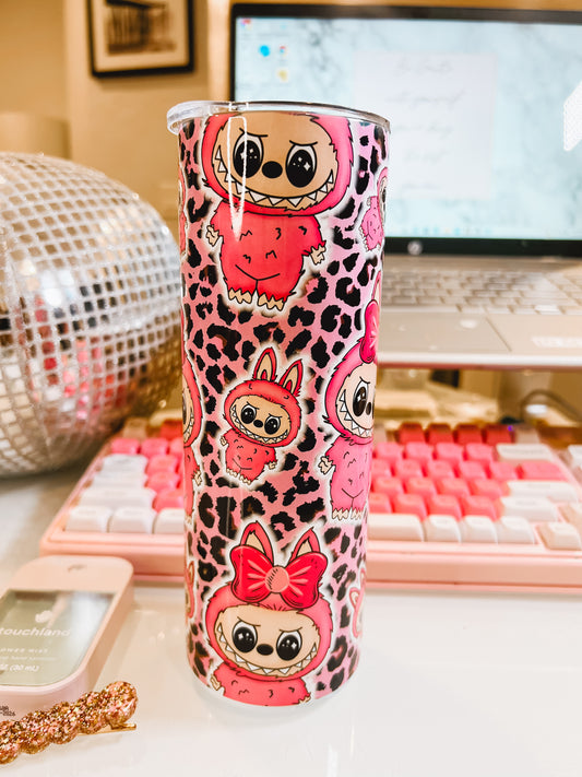 Pink Labubu Tumbler