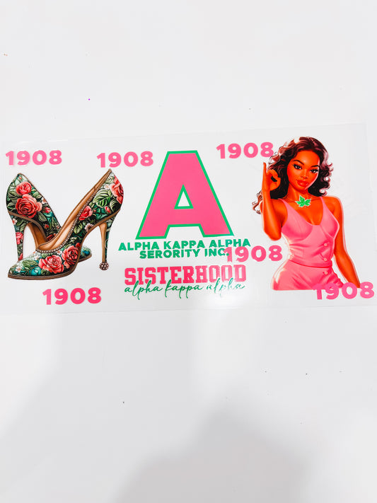 2975-Pink & Green Sorority