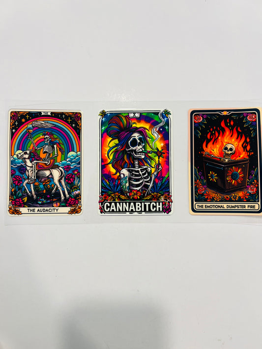 2235-Cannabitch Tarot Card