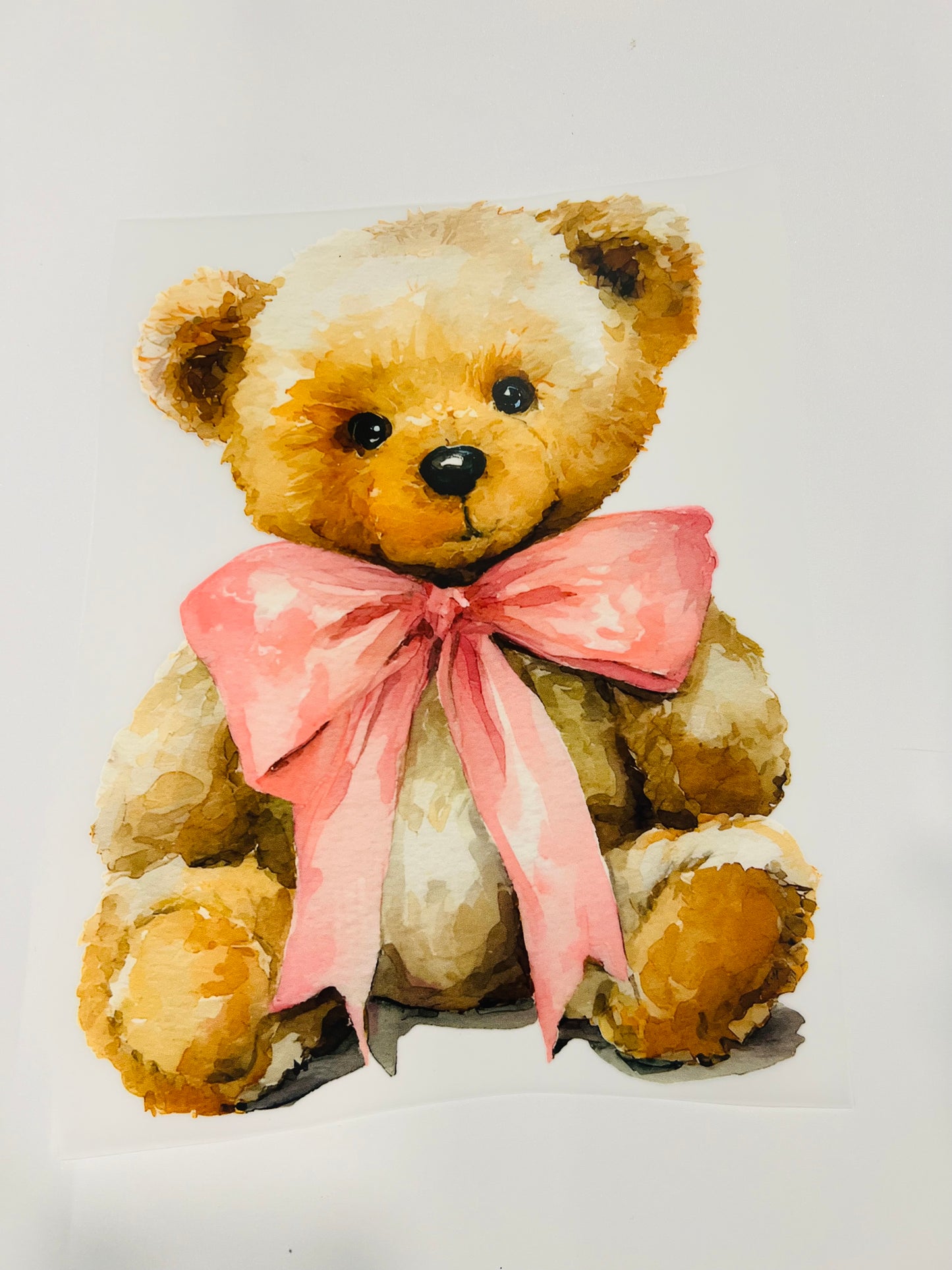 532-Pink Bow Teddy