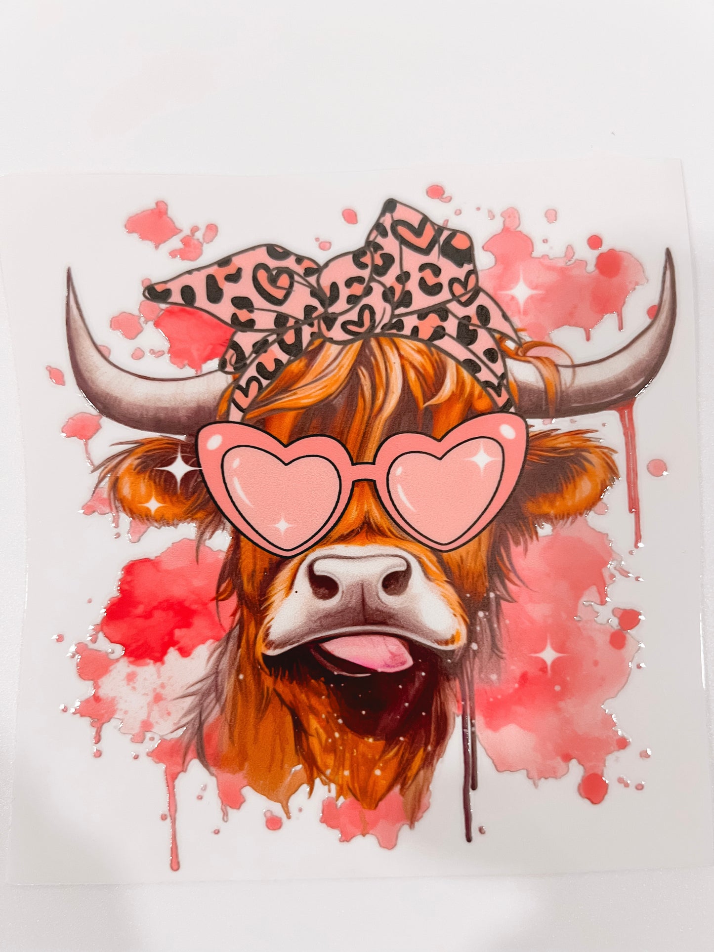 #1018-Heart Eye Cow