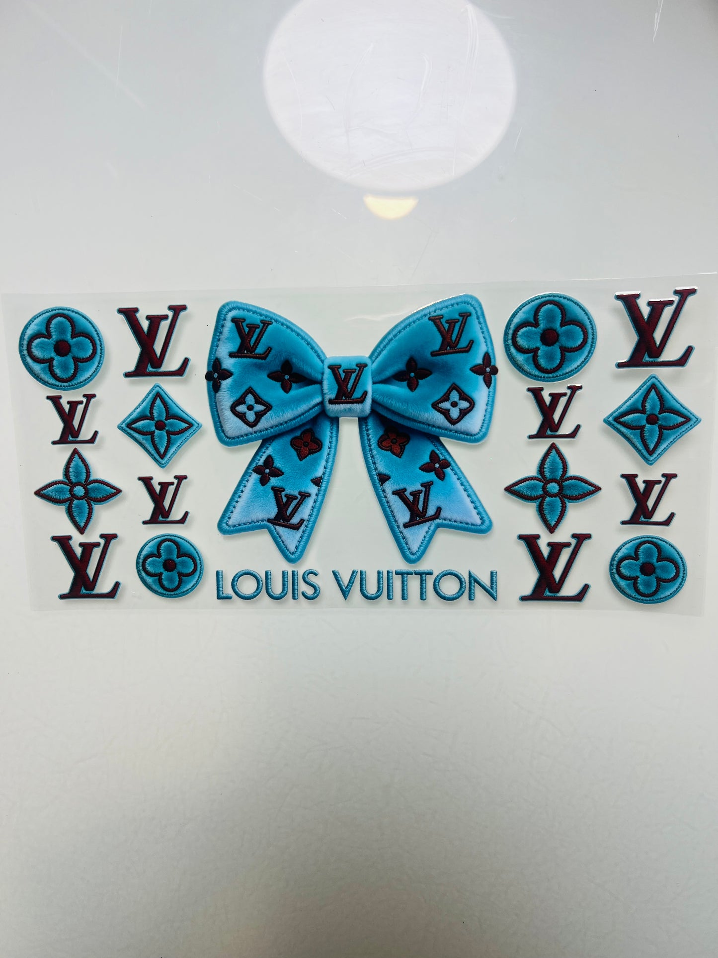 3025-Teal Designer Bow
