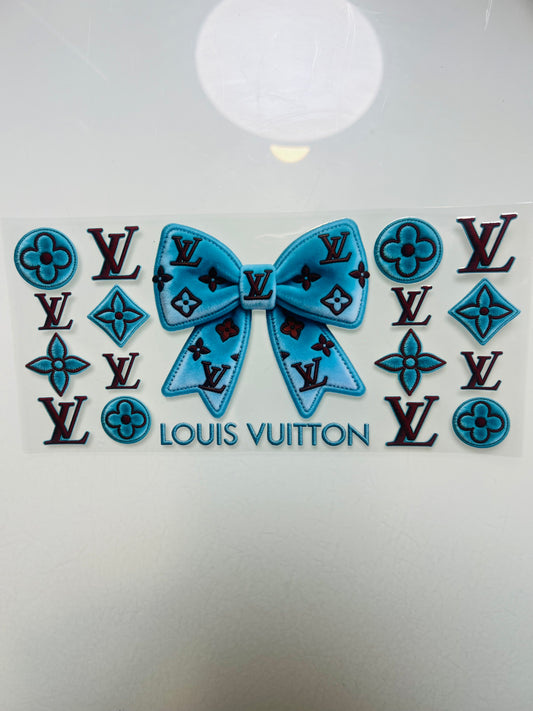 3025-Teal Designer Bow