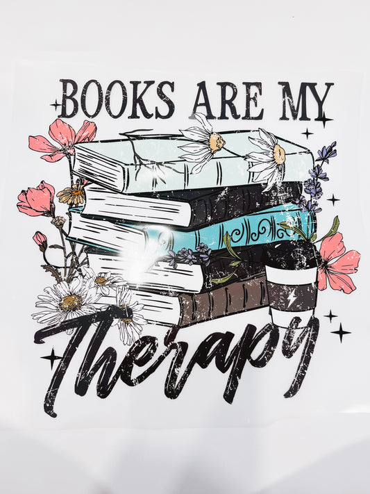 129-Books Are My Therapy