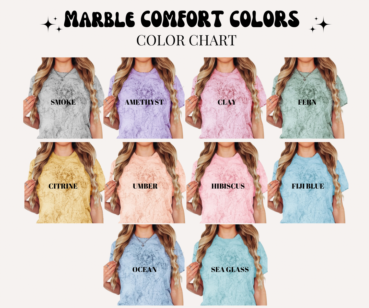 Marble Comfort Colors Shirt