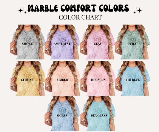 Marble Comfort Colors Shirt