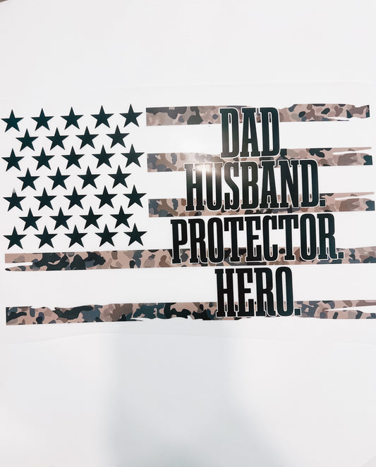 260-Dad Husband Protector Hero
