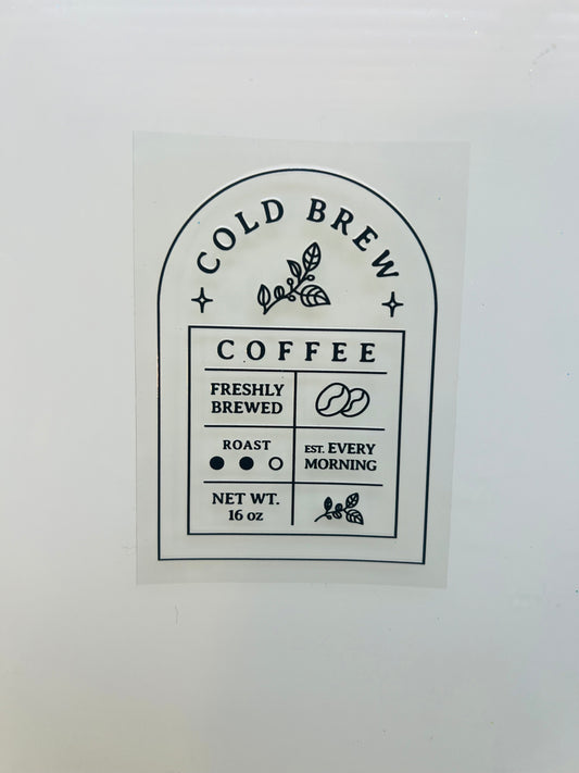 #63 - Cold Brew Coffee