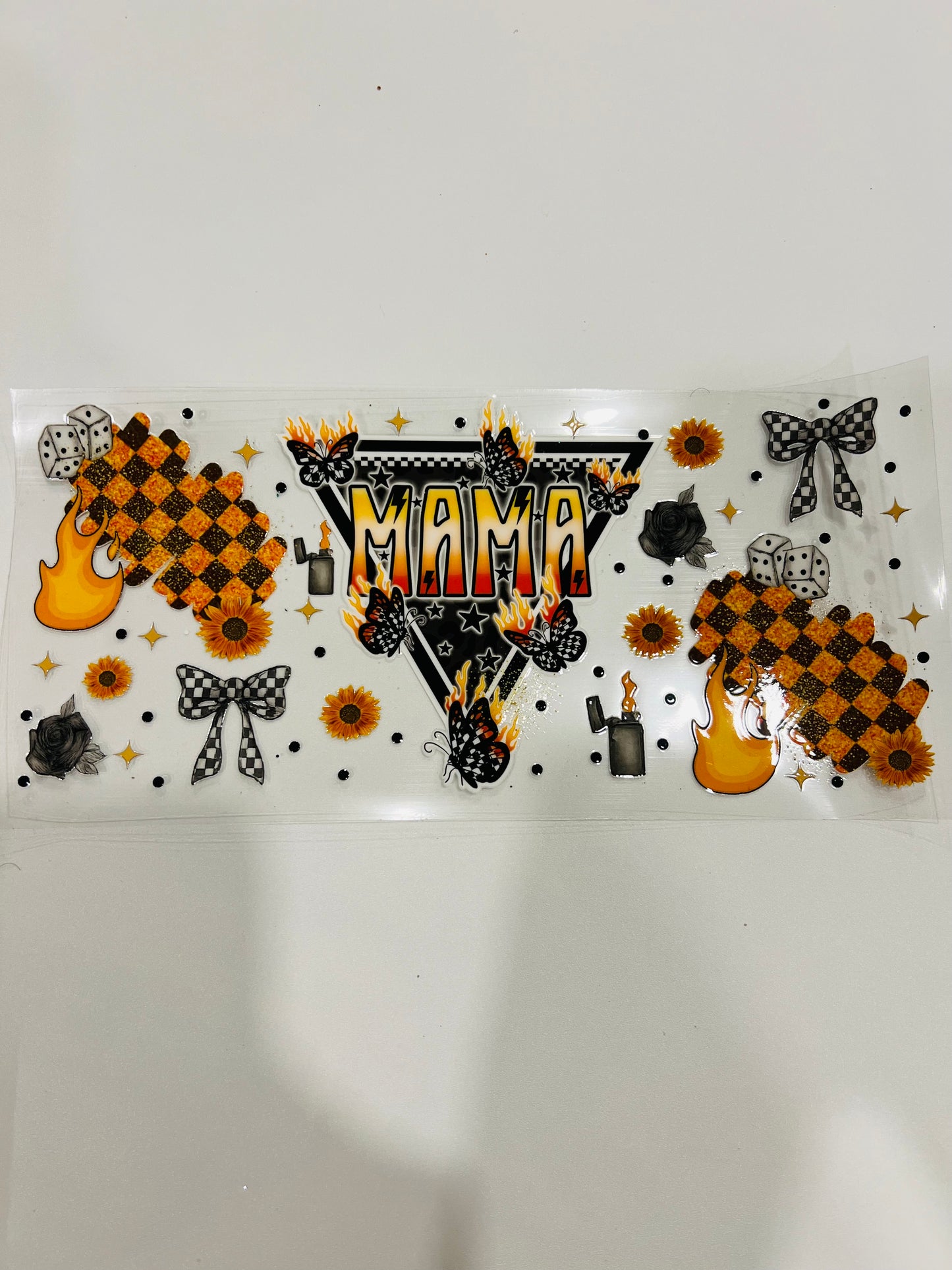 2558-Mama Flames & Bows