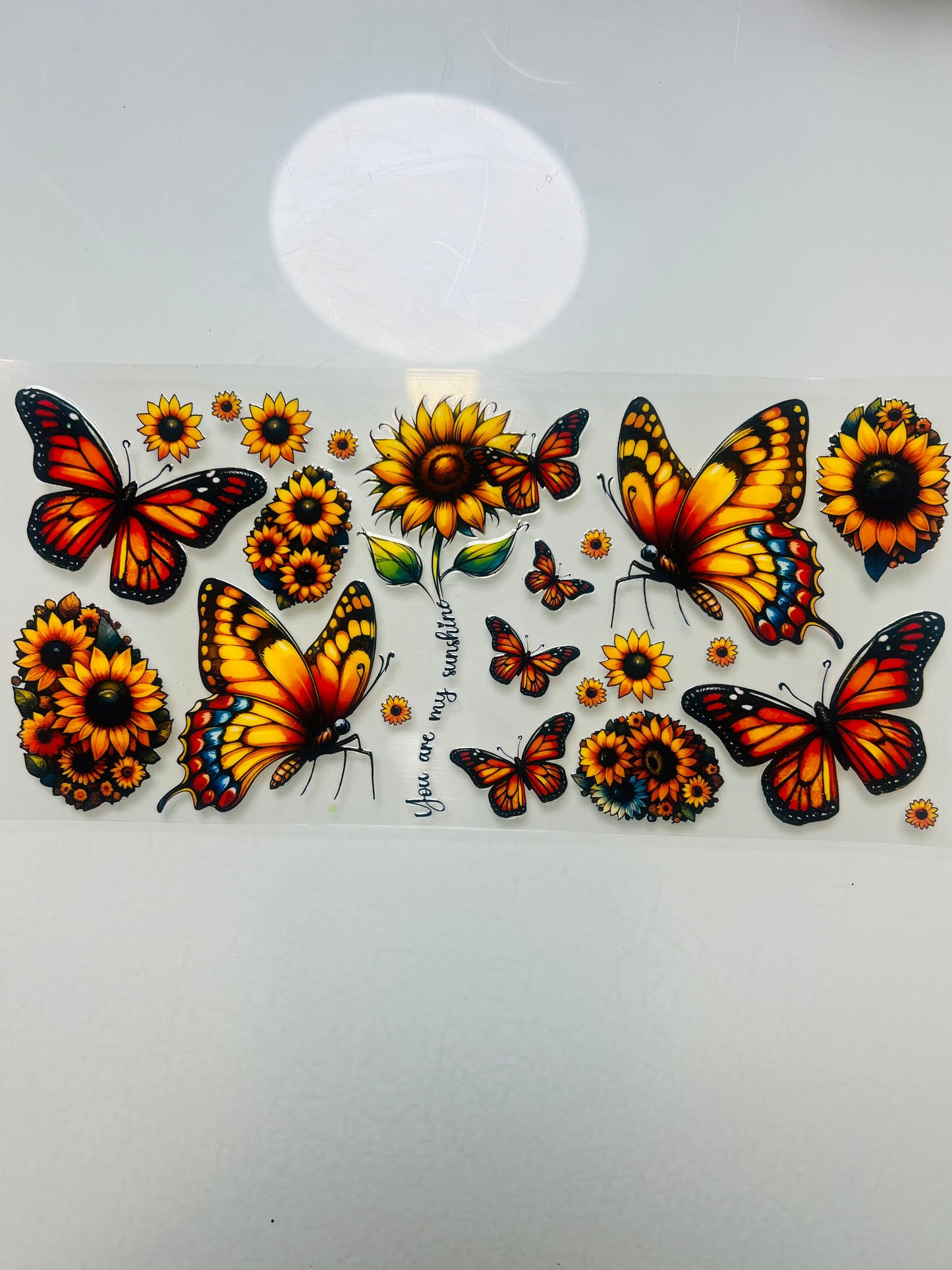 3066-Sunflowers & Butterflies
