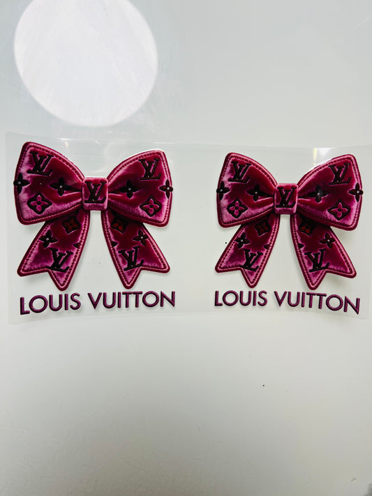 3163-Maroon Designer Bow