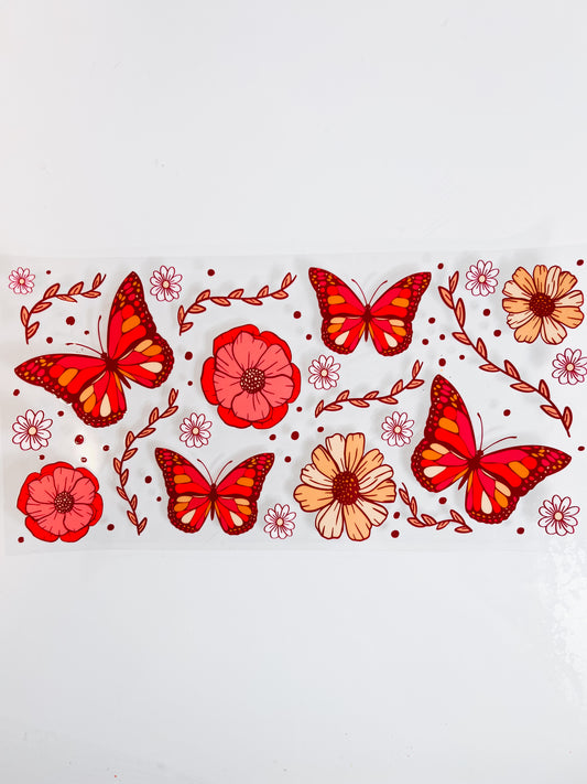 #690 - Floral Butterflies