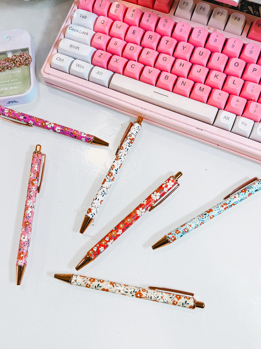 Floral Ballpoint Pen
