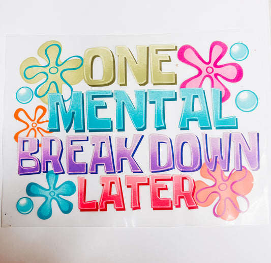 #224-One Mental Breakdown Later