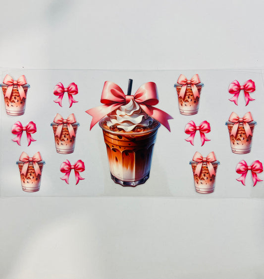 #2123-Iced Coffee & Bows