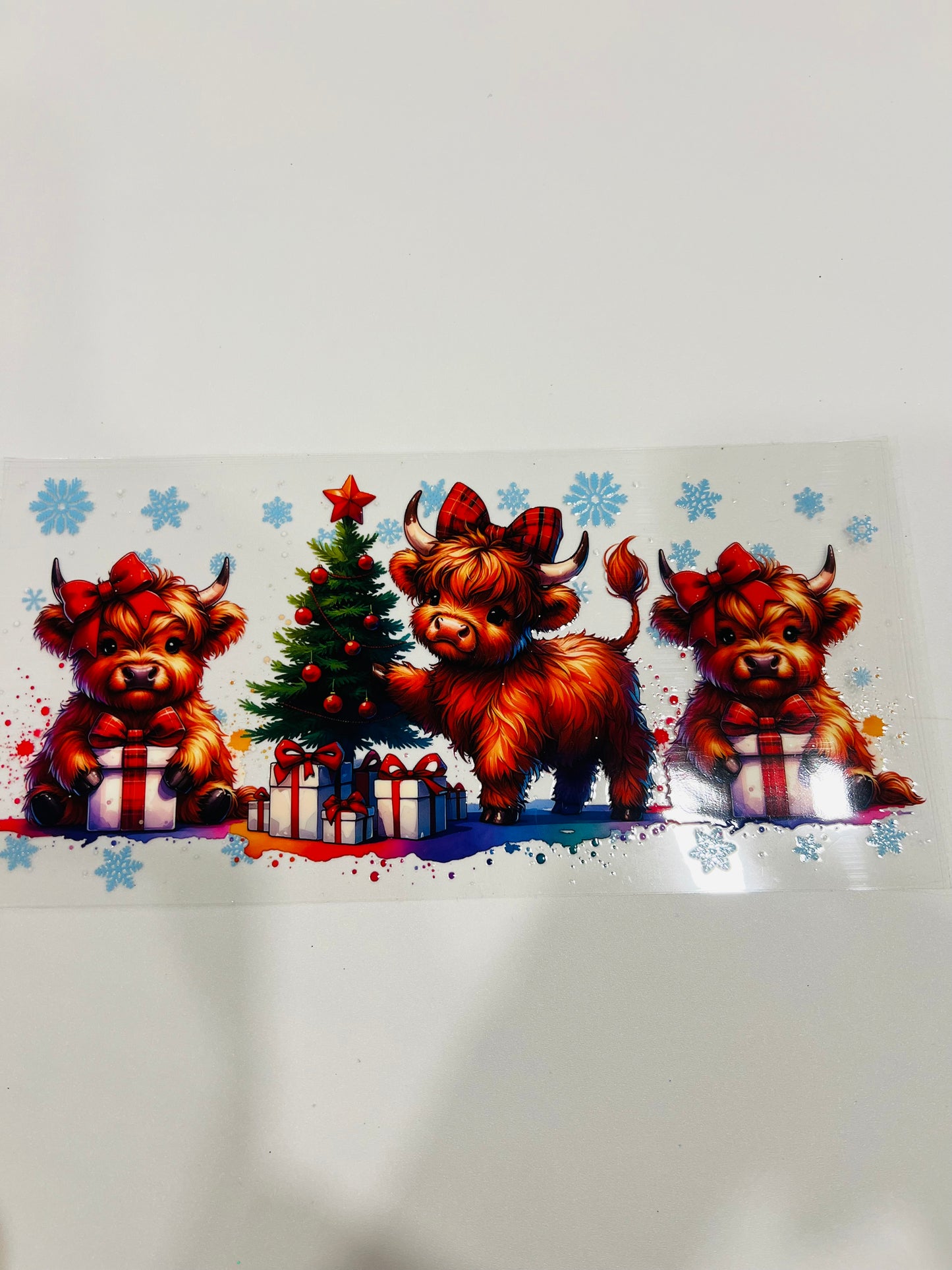 2605-Christmas Cows