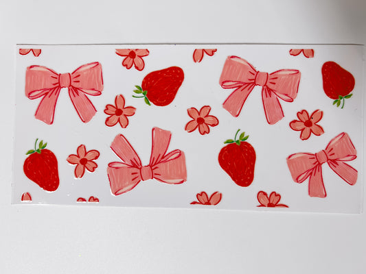 #2155-Bows & Strawberries