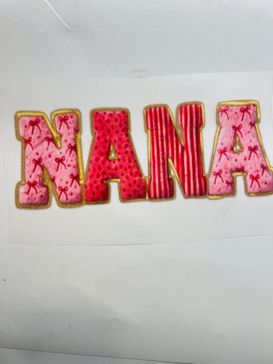 637- Red Bow Nana