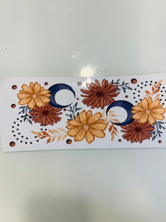 2208-Flowers & Moon