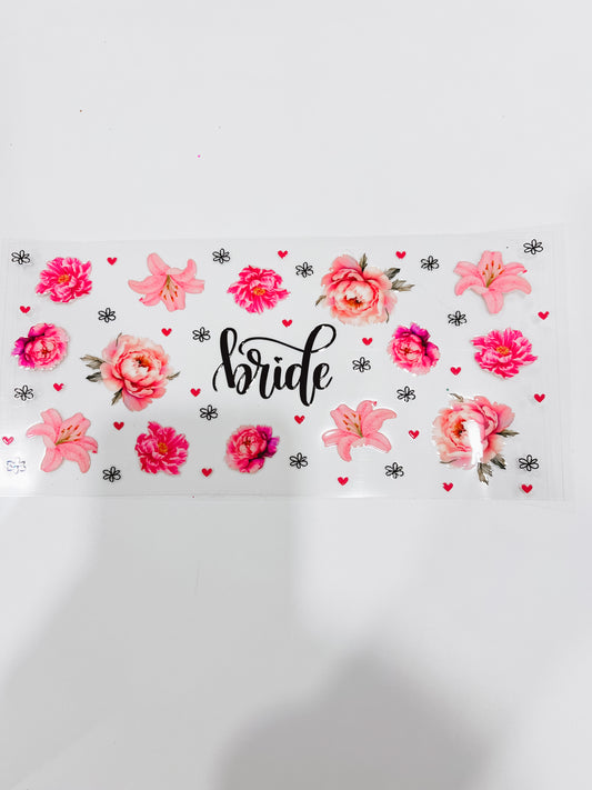 2965-Pink Floral Bride