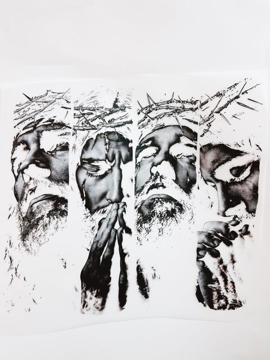 628-Jesus Silhouette
