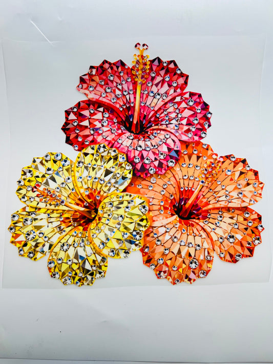 638-Diamond Flowers