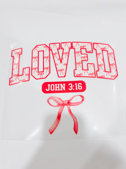 388-Loved John 3:16