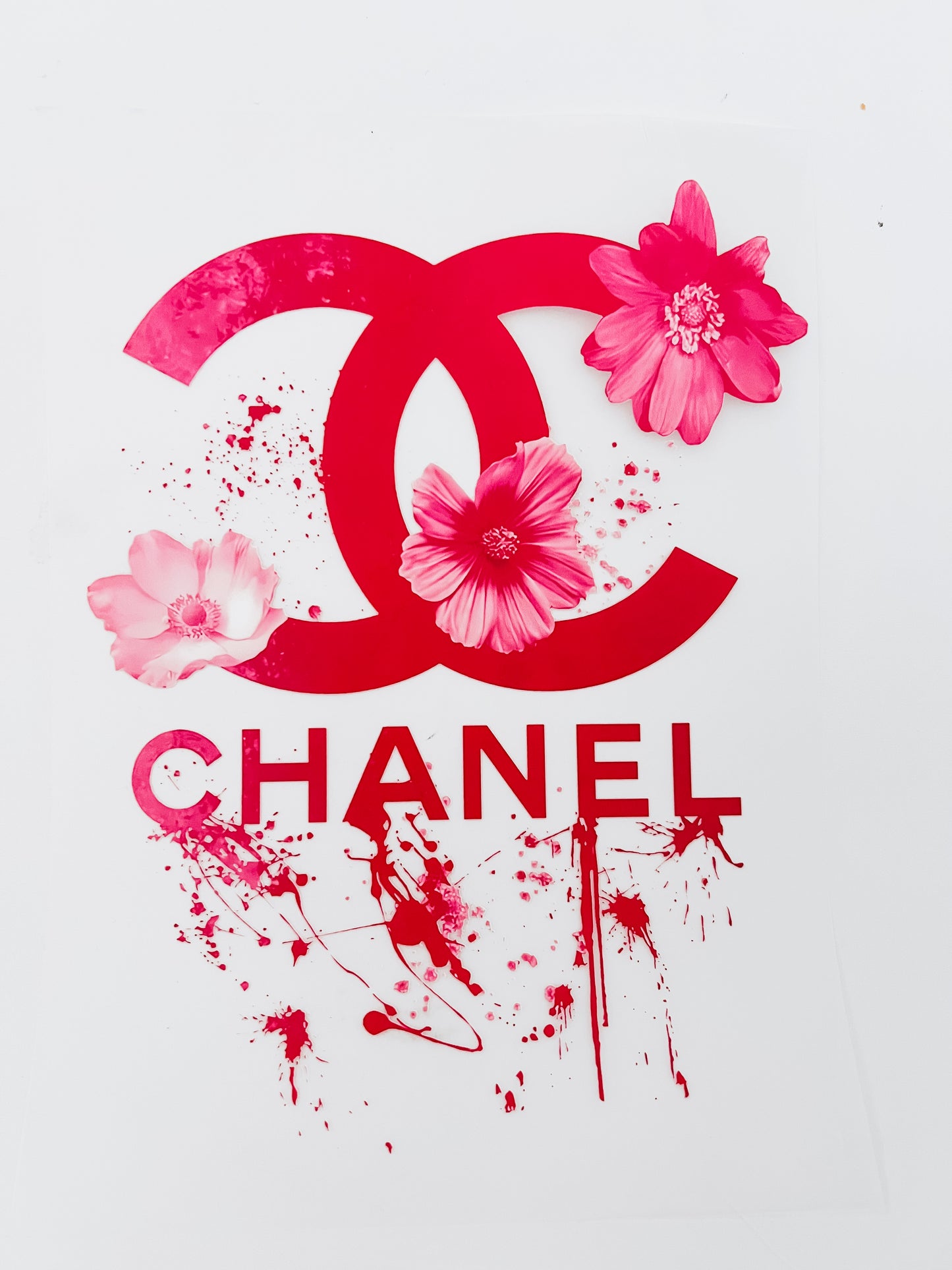 580-CC Pink Floral Designer