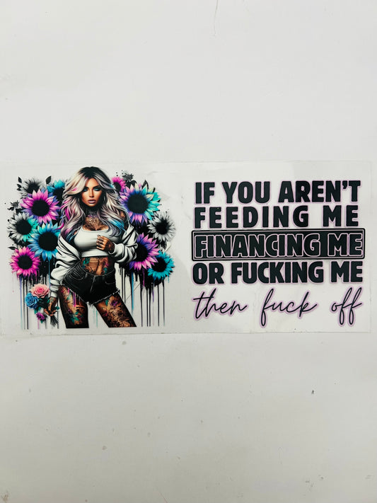 2381-If You Aren’t Feeding, Financing or Fu**ing Me