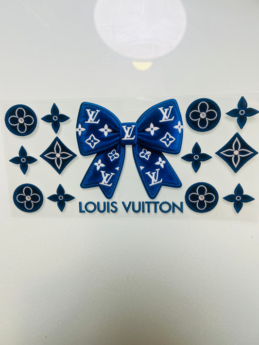 3024-Blue Designer Bow