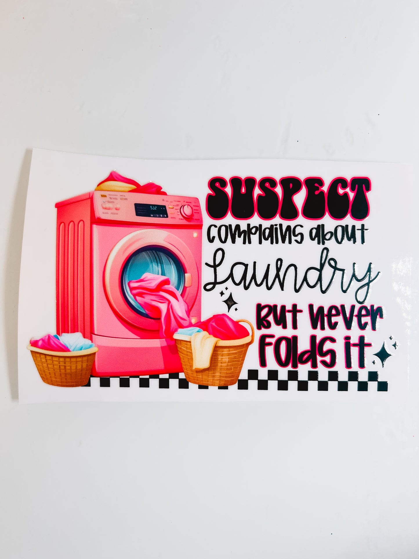 #896-Suspect Complains About Laundry