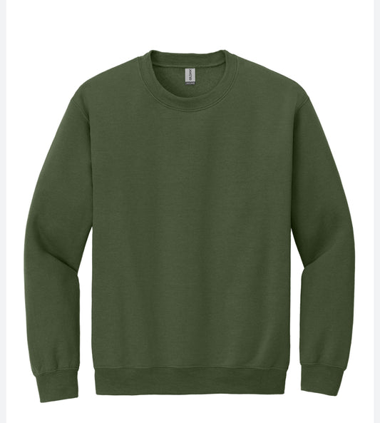 Military Green Crewneck