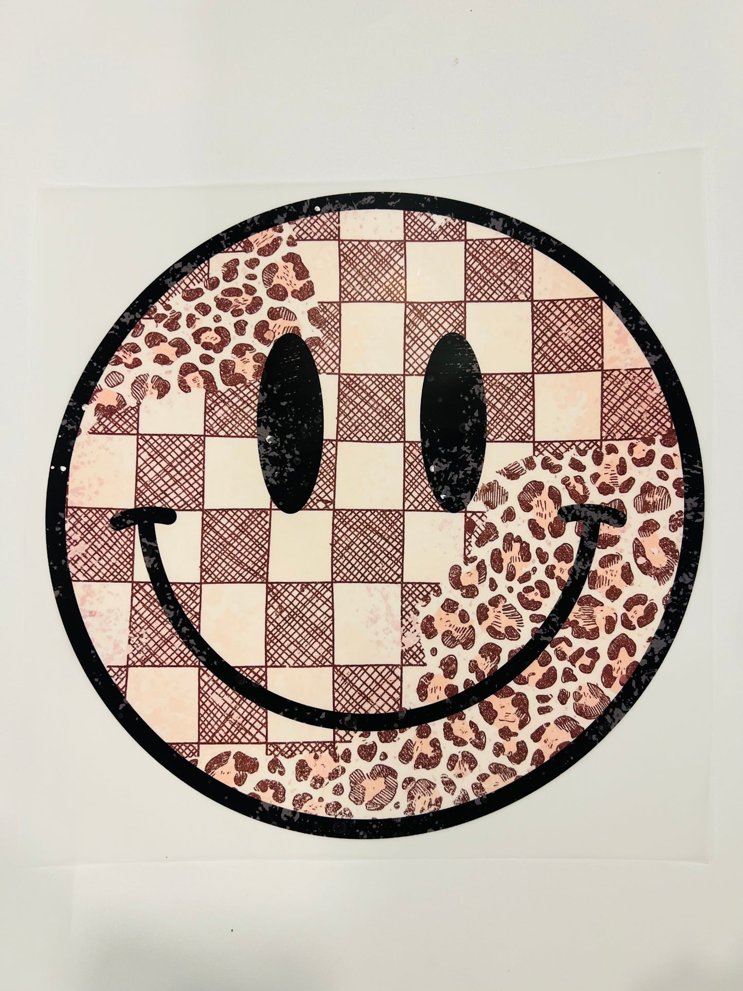 562-Checkered Leopard Smiley