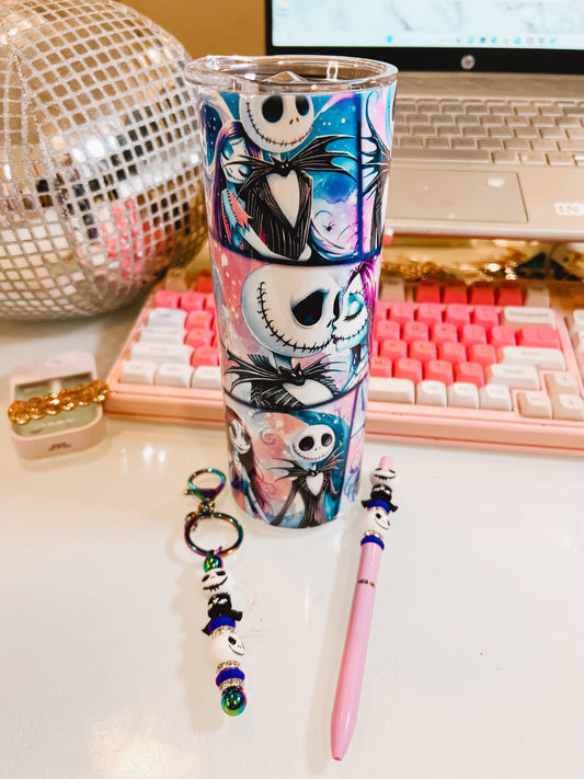 Jack and Sally Tumbler Set