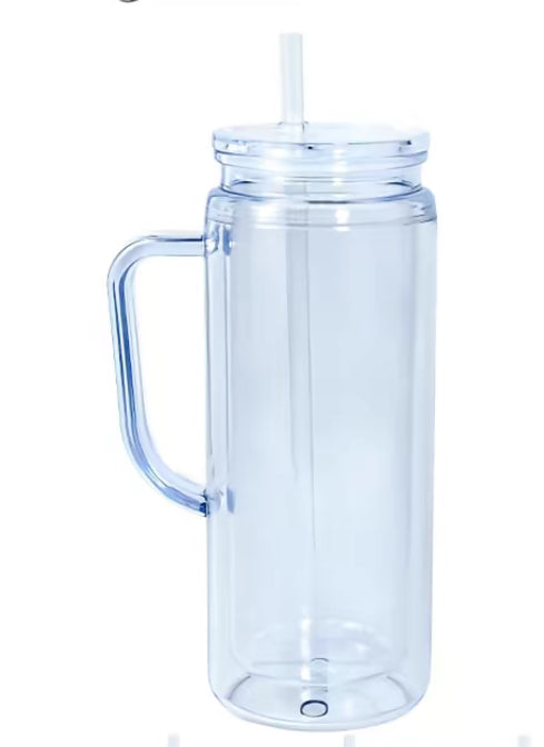 20oz Acrylic Snow Globe with Handle