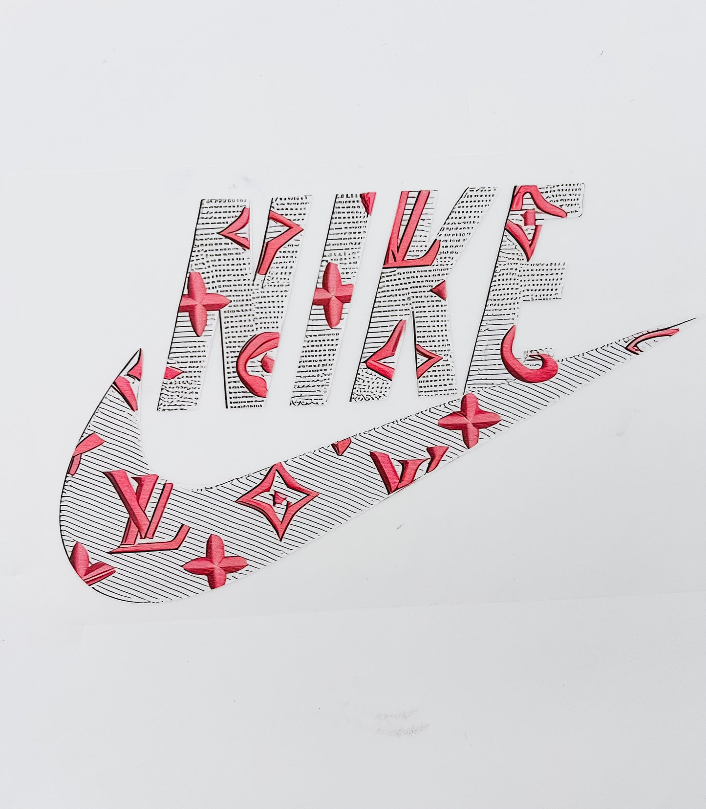 573-White and Pink Designer