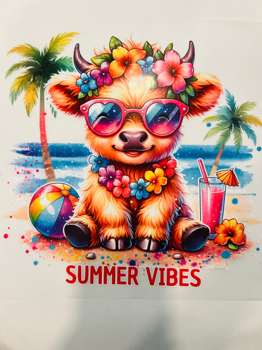 228-Summer Vibes Cow