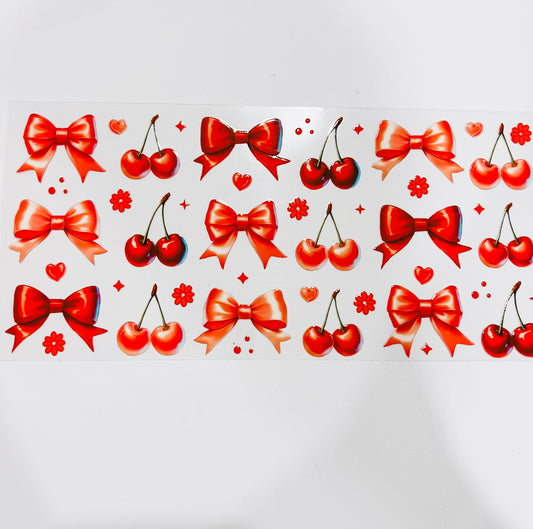 2861-Cherries & Bows