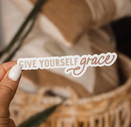 Give Yourself Grace Sticker