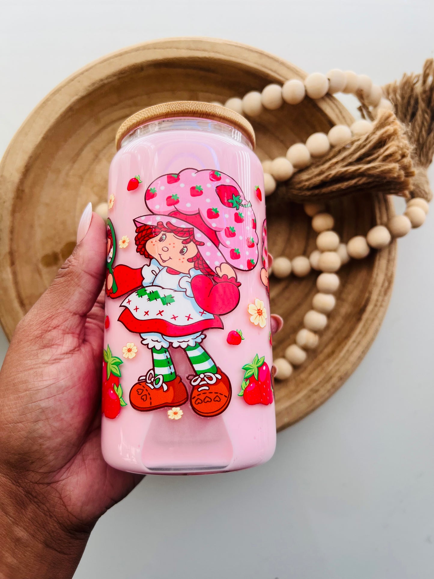 Strawberry Shortcake Snow Globe Tumbler